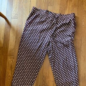 Madewell Burgundy Pants